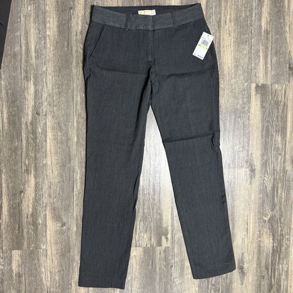 Michael Kors Pants - Michael Kors Basics Dress Pants Womens 4 Gray Slim Work Career Office NWT